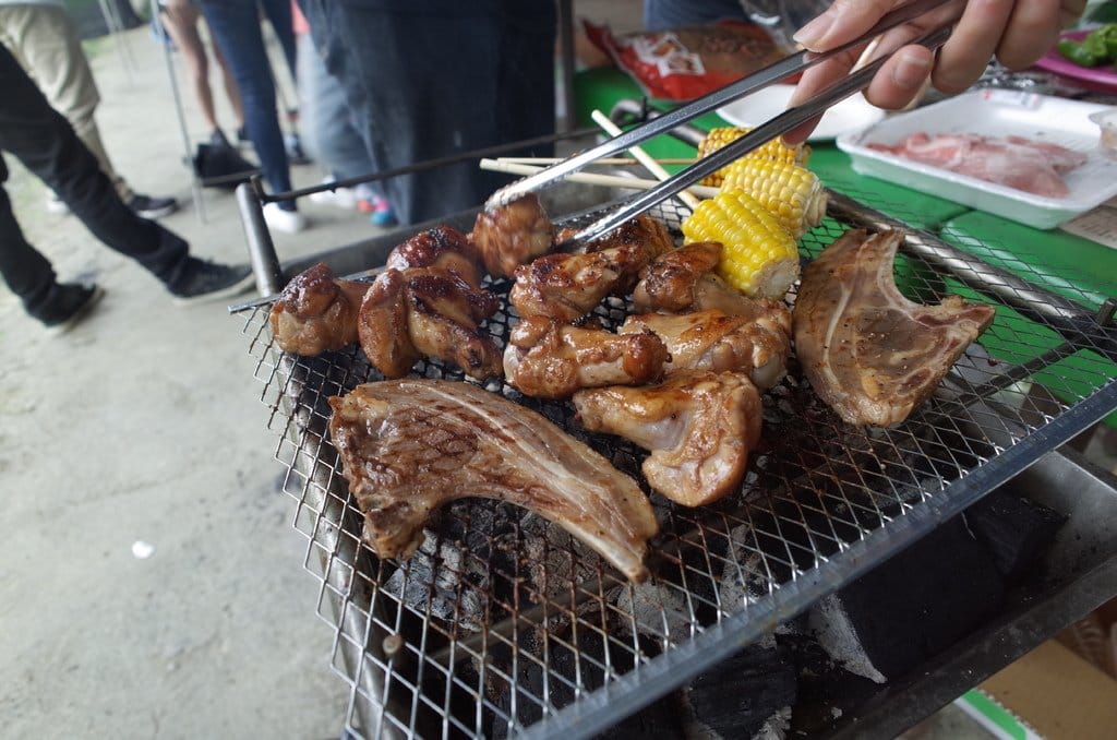 【旅遊樂活】新竹縣假日活動，諾曼第漆彈營~跟朋友一起漆彈烤肉，找回熱血動力