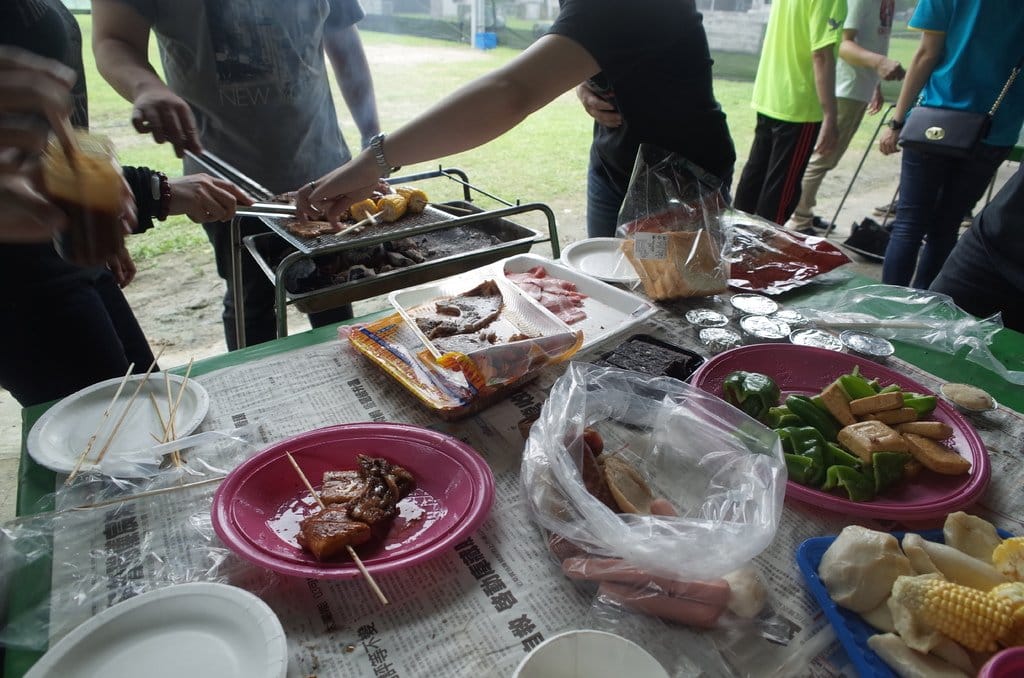 【旅遊樂活】新竹縣假日活動，諾曼第漆彈營~跟朋友一起漆彈烤肉，找回熱血動力