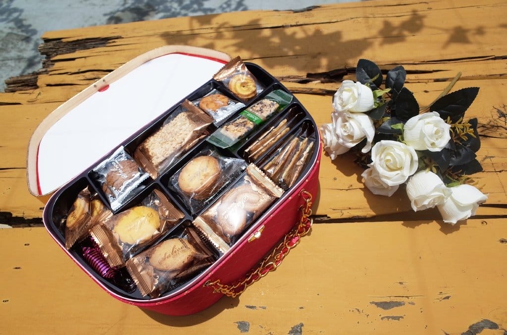 【好物分享】#ad「大黑松小倆口」新品 玫瑰花園結婚喜餅禮盒 幸福的開箱文