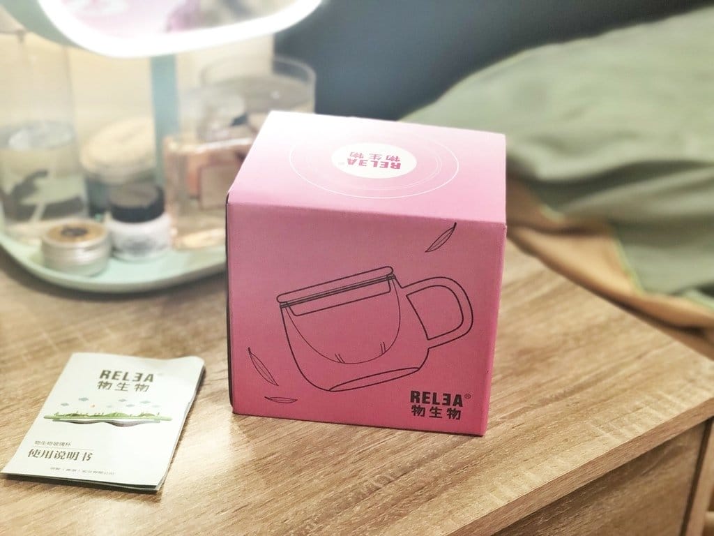 【生活分享】哎喔生活雜良，送禮首選超文青的 RELEA 加厚款耐熱玻璃茶杯