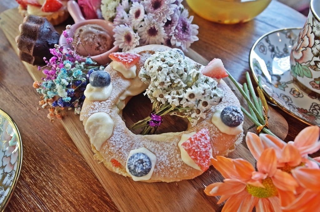 【好食分享】新竹超美ig打卡聖地荷芙亭，連甜點都美到不要不要der