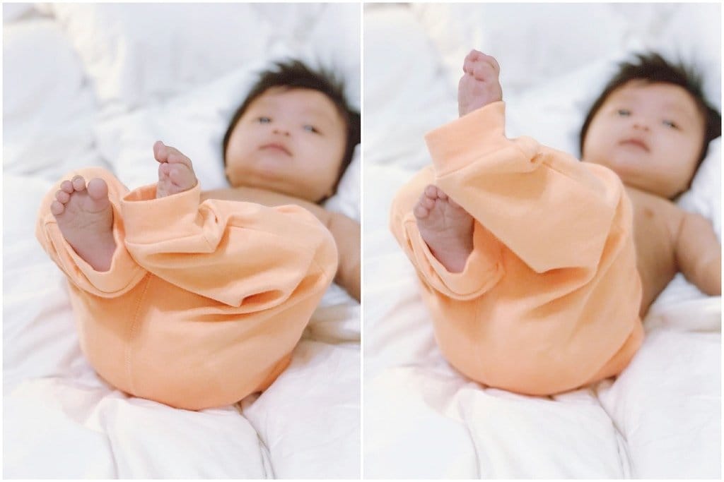 【育兒分享】小布丁與小小家的BABY TALK，新生兒衣服、嬰兒紗布衣、精梳棉，舒服好穿搭。