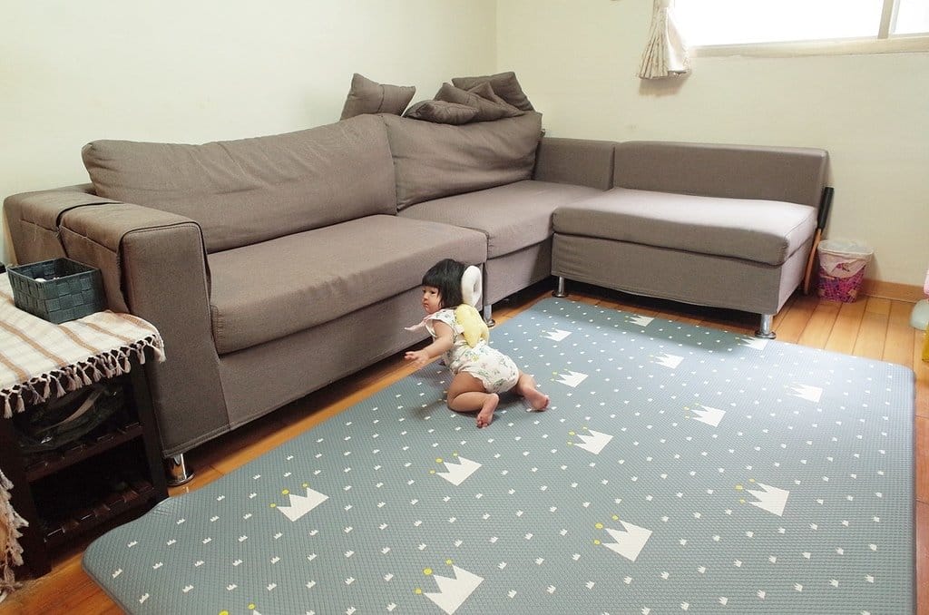 【育兒分享】毛毛蟲寶寶的成長好幫手,北歐 Mang Mang小鹿蔓蔓雙面無毒PVC地墊 - 第5張圖 【育兒分享】毛毛蟲寶寶的成長好幫手,北歐 Mang Mang小鹿蔓蔓雙面無毒PVC地墊