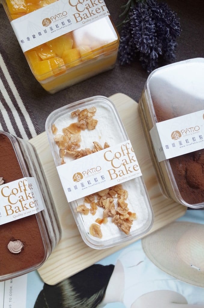 【好食分享】新竹 Patio帕堤歐 現在也有宅配甜點，小蛋糕水果優格，下午茶必備甜點夢享盒