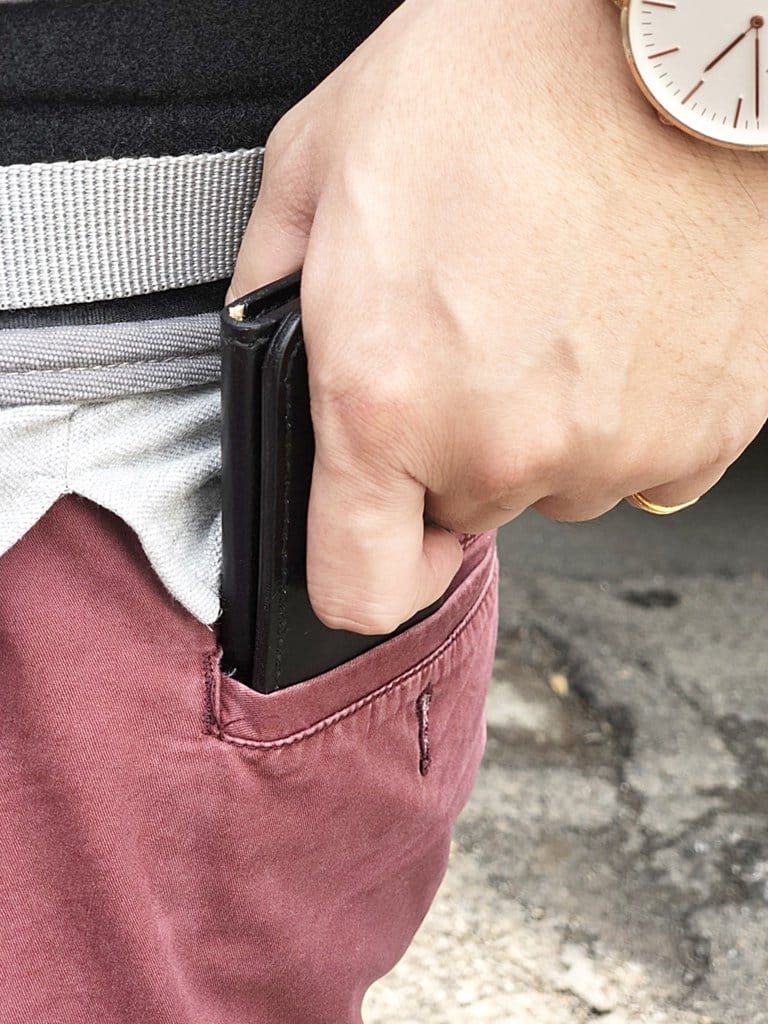 【好物分享】老公的情人節禮物，超有質感的手工皮革商務名片夾，紉 手作り 本革 打造專屬你的皮件