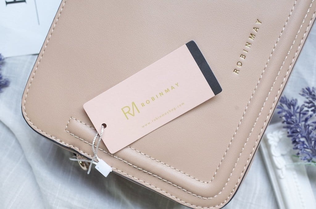【美麗分享】入秋必買平價美包 ROBINMAY 甜蜜的早秋樂桃斜背包，就愛質感裸讓媽咪氣質飆升。