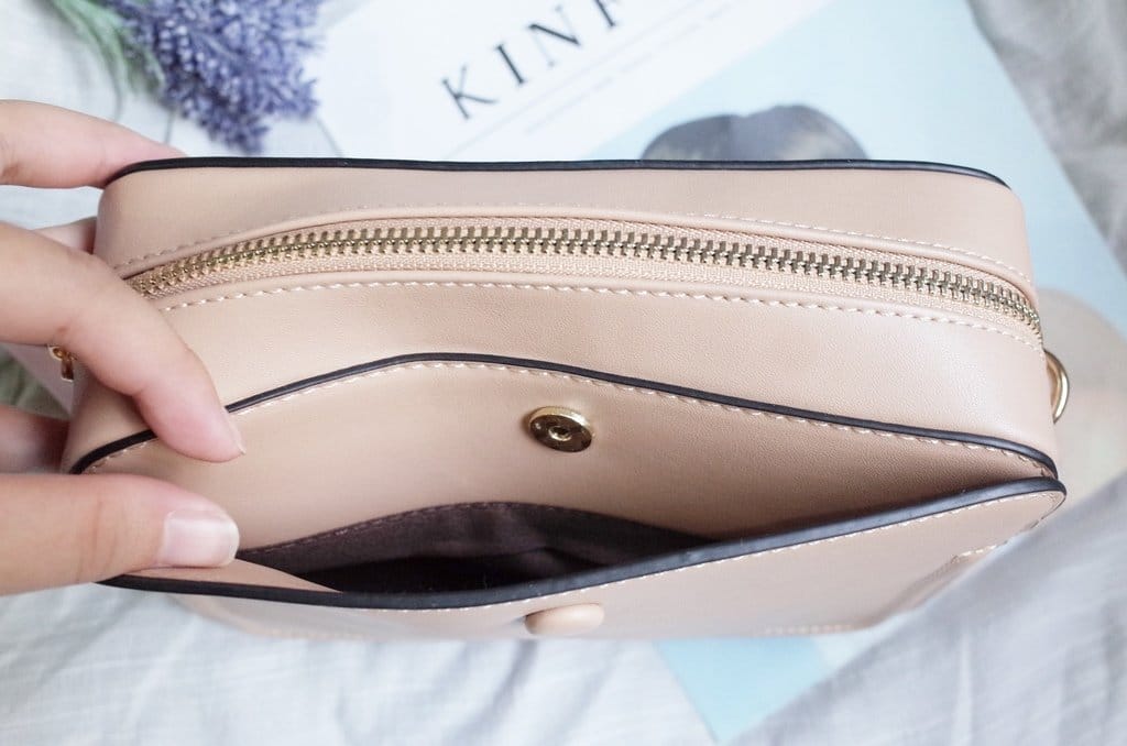 【美麗分享】入秋必買平價美包 ROBINMAY 甜蜜的早秋樂桃斜背包，就愛質感裸讓媽咪氣質飆升。