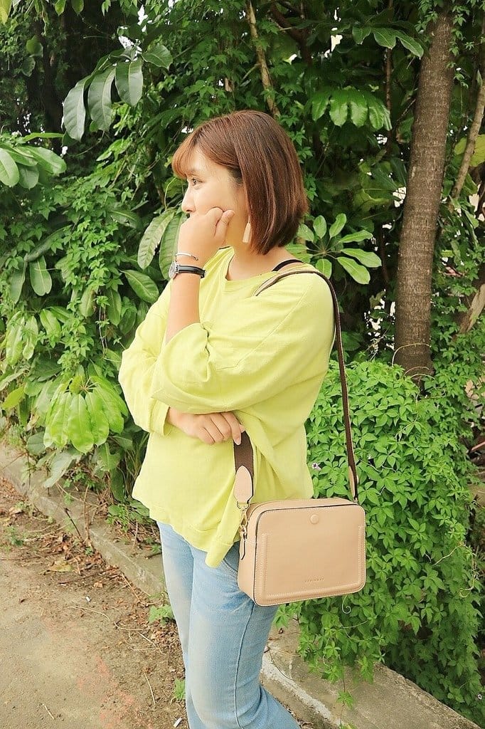 【美麗分享】入秋必買平價美包 ROBINMAY 甜蜜的早秋樂桃斜背包，就愛質感裸讓媽咪氣質飆升。