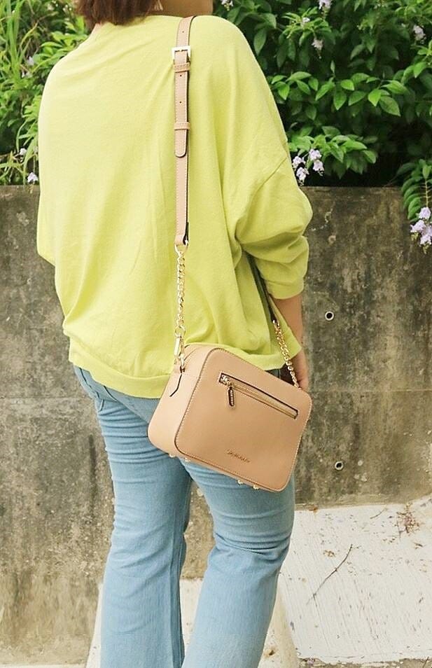 【美麗分享】入秋必買平價美包 ROBINMAY 甜蜜的早秋樂桃斜背包，就愛質感裸讓媽咪氣質飆升。