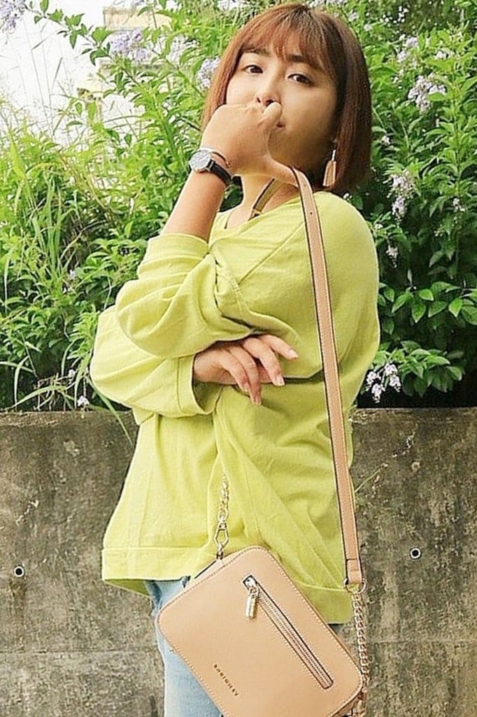 【美麗分享】入秋必買平價美包 ROBINMAY 甜蜜的早秋樂桃斜背包，就愛質感裸讓媽咪氣質飆升。