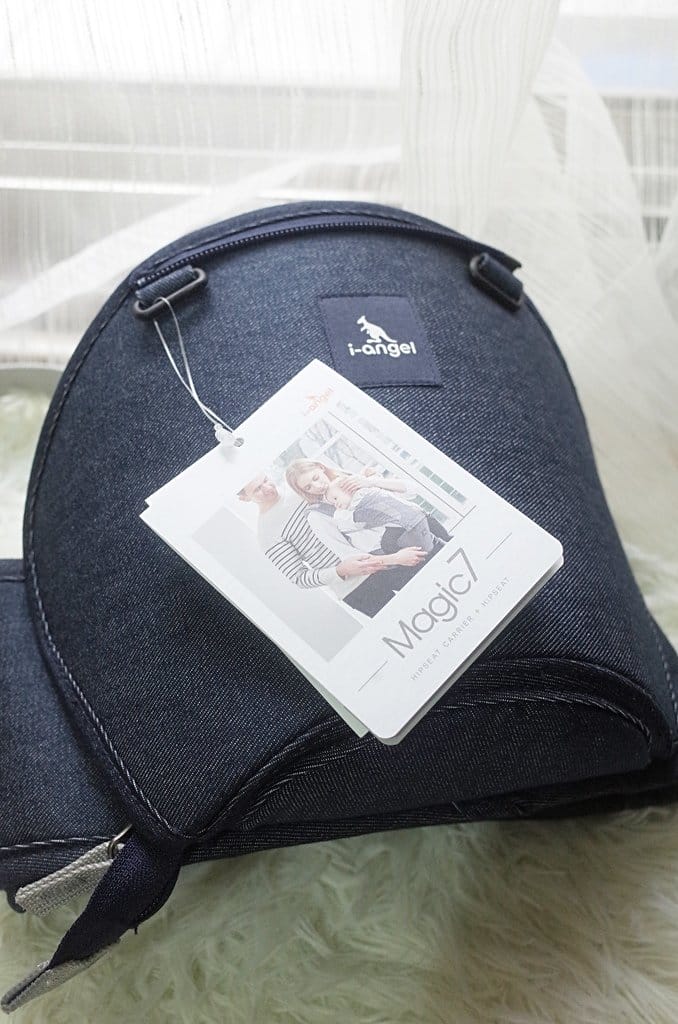 【育兒分享】i-angel MAGIC7 可摺疊座椅式背巾，全球首創可摺疊收納、易攜帶，寶寶嬰兒新手家長必備