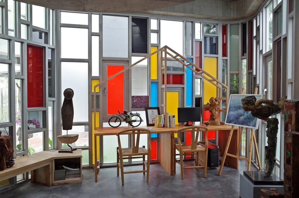 【旅遊分享】礁溪住宿宜蘭有朋會館villa民宿，體現空間一泊二食 放鬆在當代藝術中的人文氣息