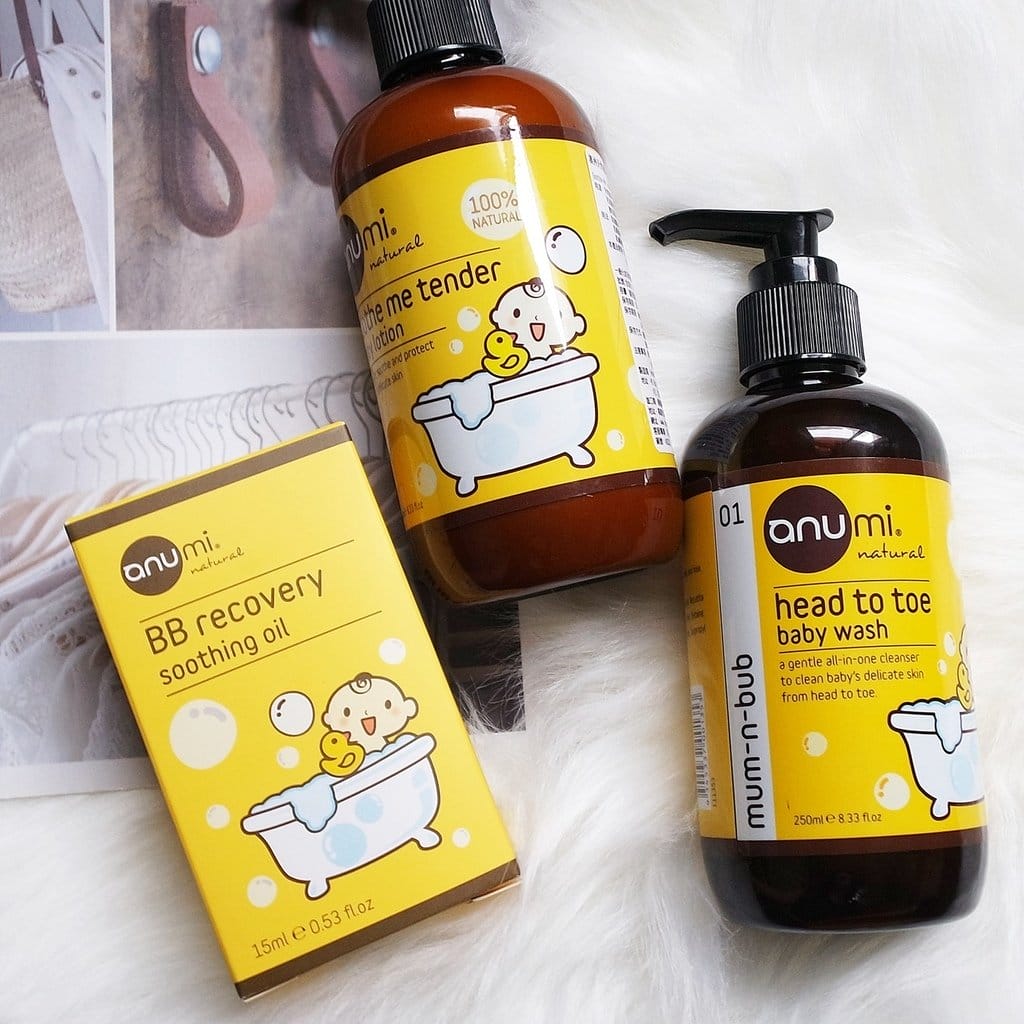 【育兒分享】P-Plus普拉絲 寶寶愛洗澡 Anumi 天然有機保養,澳洲天然植萃,不流淚配方,洗沐二合一好方便