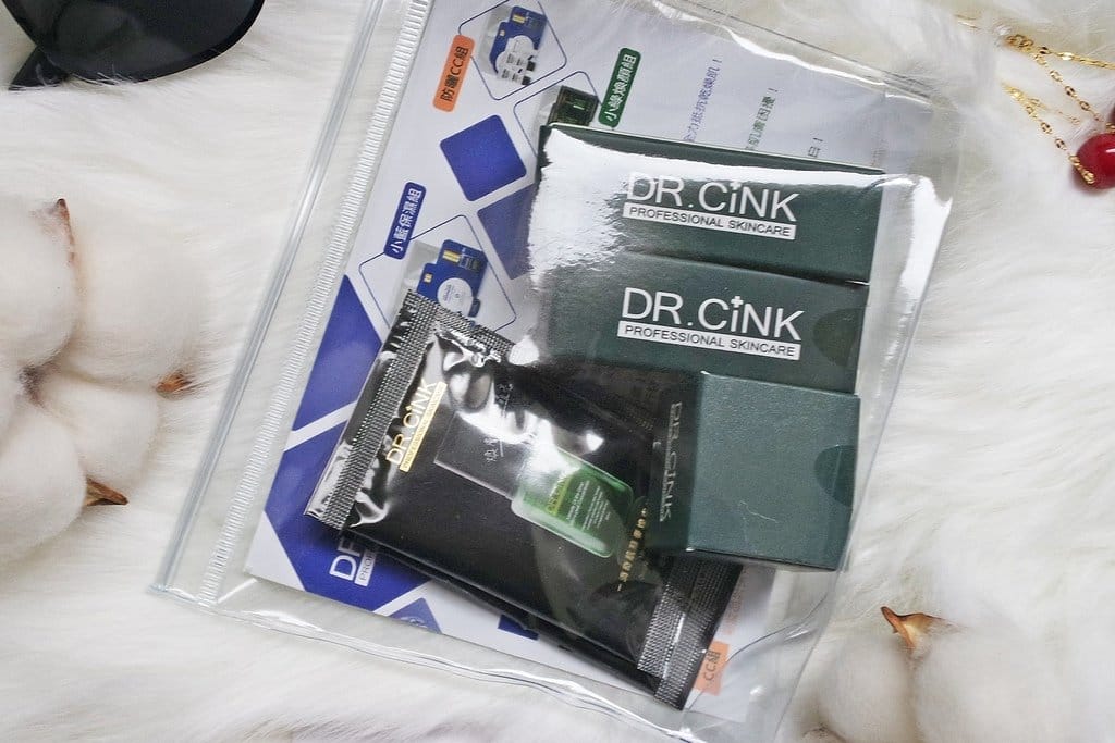 【美妝分享】Dr.Cink達特聖克,現在填寫問卷就能用銅板價加價購整組試用套組,小綠煥顏系列