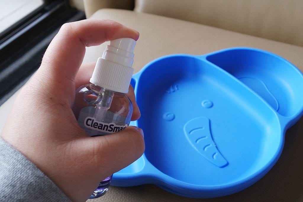 【育兒分享】嬰幼兒適用,小寶貝出門必備小工具,讓腸病毒遠離你,CleanSmart捷可淨抗菌噴霧