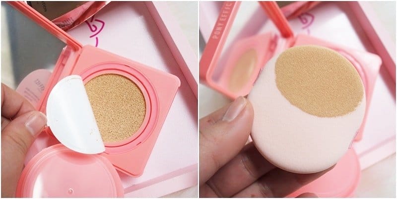 【美妝分享】打造精緻妝容,底妝很重要,PONY EFFECT 持久無瑕氣墊粉餅(粉紅梨花版)