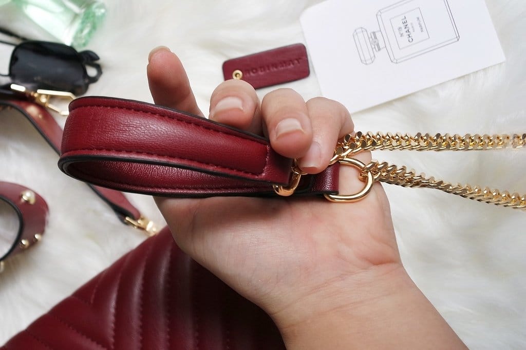 【穿搭分享】初夏購物車清單必備，愛不釋手 ROBINMAY 凱絲貝兒斜背包，兩種背帶、質感小包