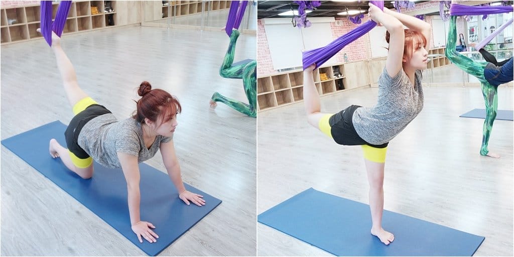 【生活分享】救國團天母終身學習中心,設施新穎,超夯的空中瑜珈課程來嘍,體驗過就會愛上它