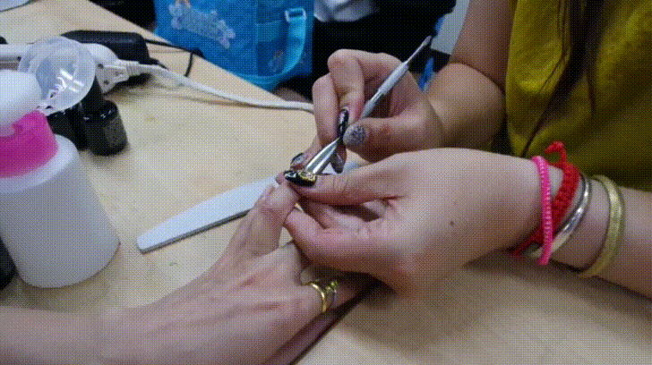 【生活分享】救國團桃園終身學習中心，光療凝膠美甲速成班，美甲進修從基礎開始學習好簡單