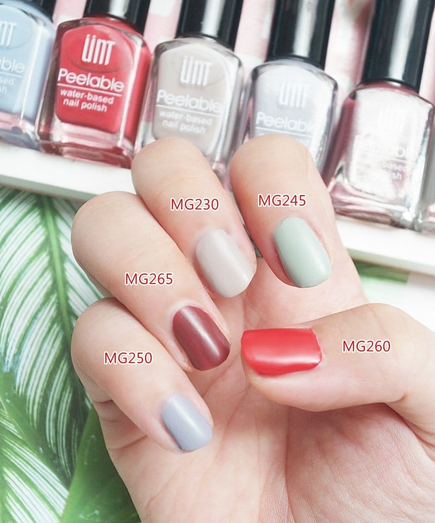 【美妝保養】開箱 UNT魔幻水指彩,秋冬柔霧新色推薦,一撕即卸,隨時變換指尖 新色,10大無添加保證