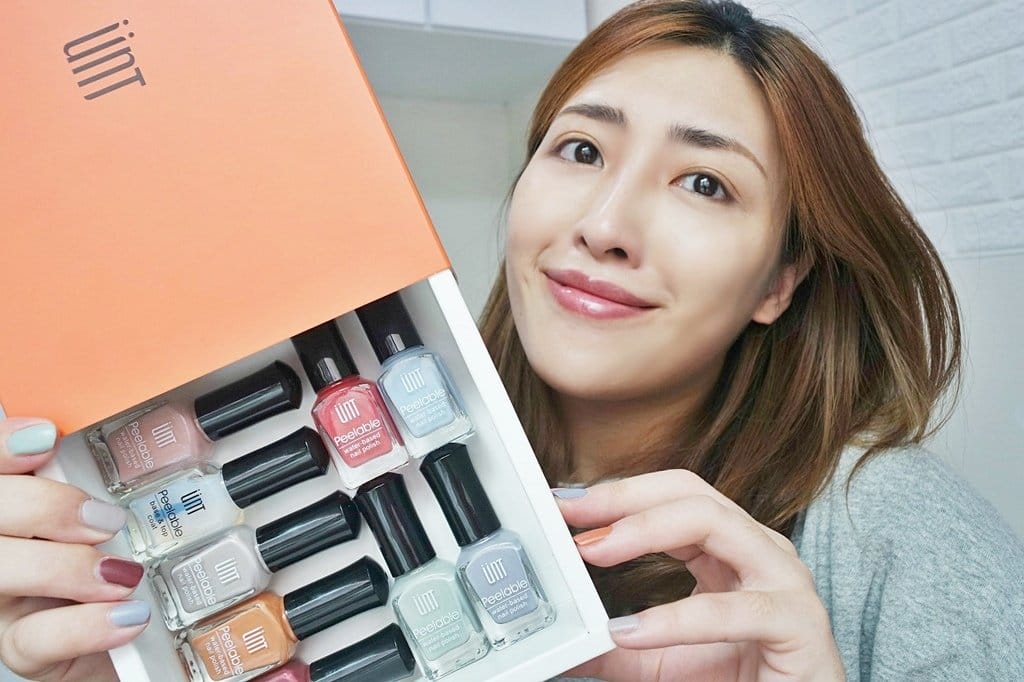 【美妝保養】開箱 UNT魔幻水指彩,秋冬柔霧新色推薦,一撕即卸,隨時變換指尖 新色,10大無添加保證