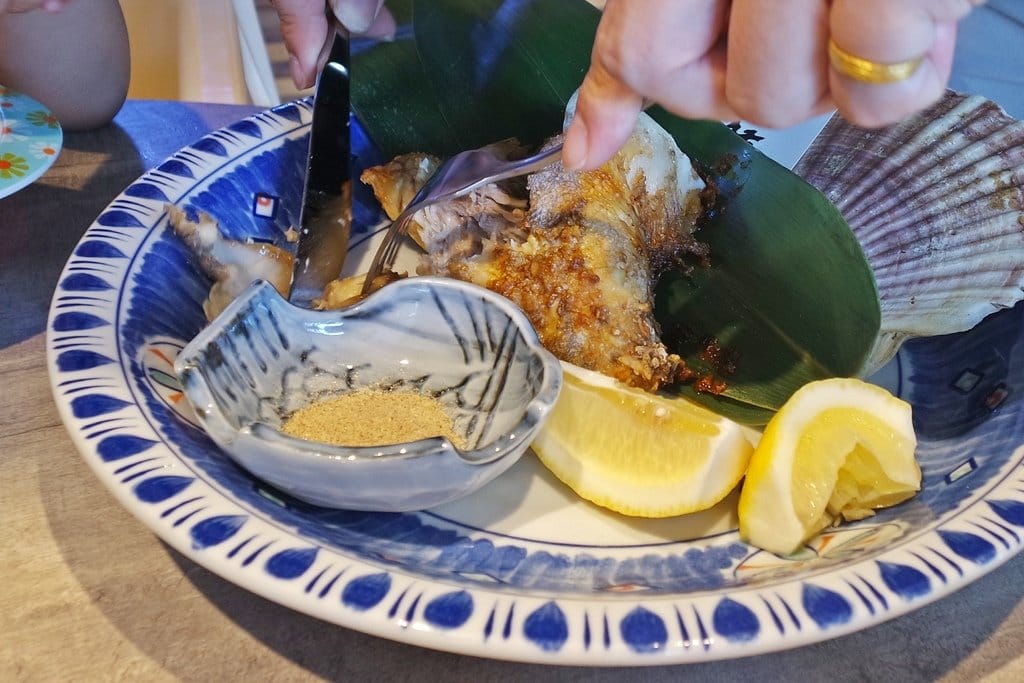 【好食分享】新竹必吃推薦,山上走走日式無菜單海鮮鍋物,活體龍蝦、馬糞海膽、A5和牛、松露龍蝦雜炊粥、金箔冰淇淋