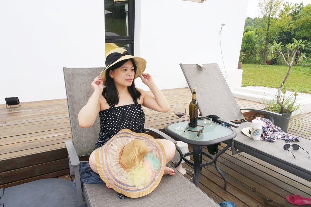 【旅遊分享】跟朋友一起去宜蘭小旅行,宜蘭冬山,悠悅光新樂館親子民宿,近梅花湖,包棟有溜滑梯、游泳池等