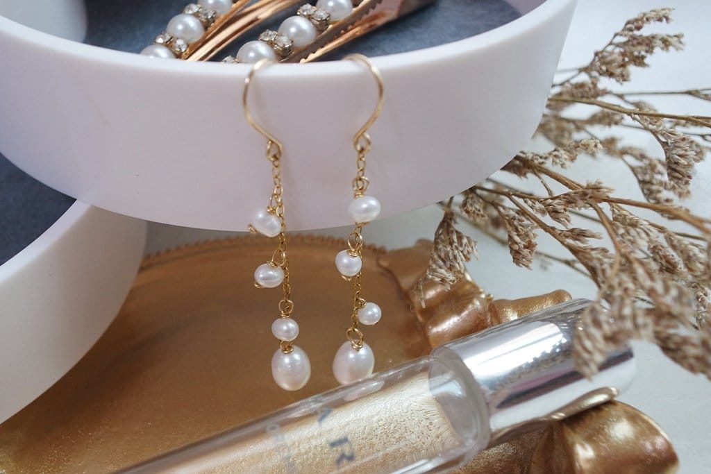 【穿搭購物】MT手作輕珠寶,手工職人製作,我的初秋浪漫時尚配飾推薦,超美公主珍珠長鏈款