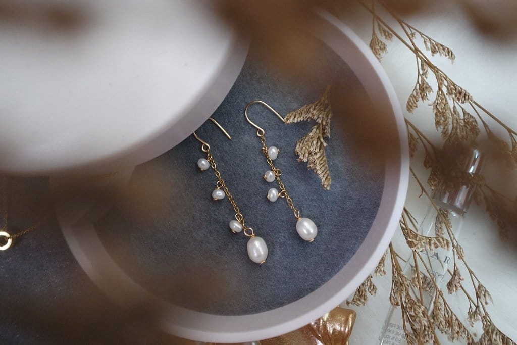 【穿搭購物】MT手作輕珠寶,手工職人製作,我的初秋浪漫時尚配飾推薦,超美公主珍珠長鏈款