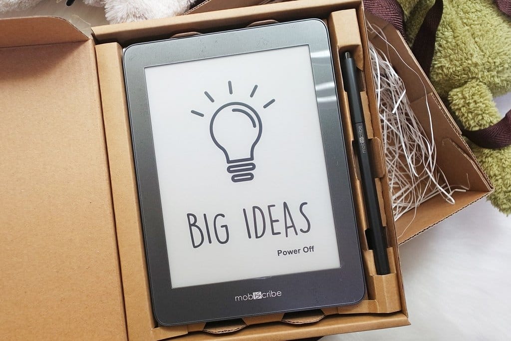 【生活資訊】行事曆隨身攜帶,Mobiscribe電子筆記本/閱讀器,護眼環保電子紙,讓孩子畫畫無極限