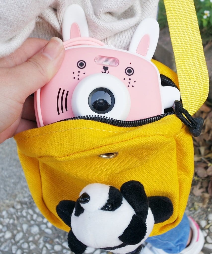 【BLUEMO】全台獨家代理,超萌補丁熊貓兒童相機,用孩子的眼光看世界,耶誕節限時好禮送不完