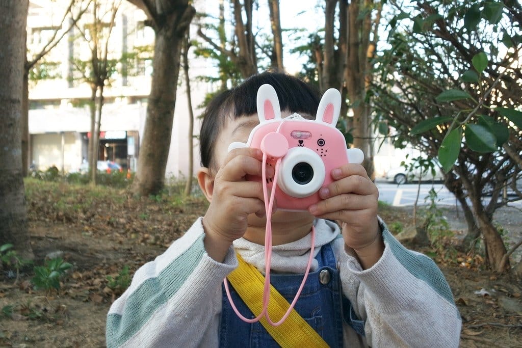 【BLUEMO】全台獨家代理,超萌補丁熊貓兒童相機,用孩子的眼光看世界,耶誕節限時好禮送不完