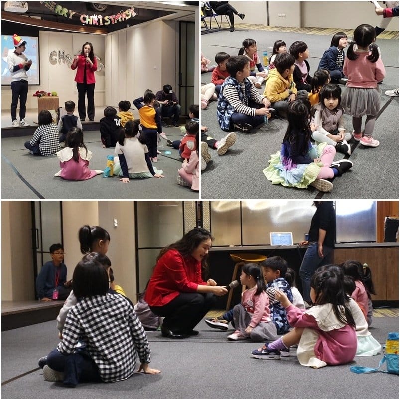 【育兒親子】親子天下活動參與體驗,英文童謠聖誕派對,歡樂唱跳/聖誕手作遊戲/茶點餐敘享用