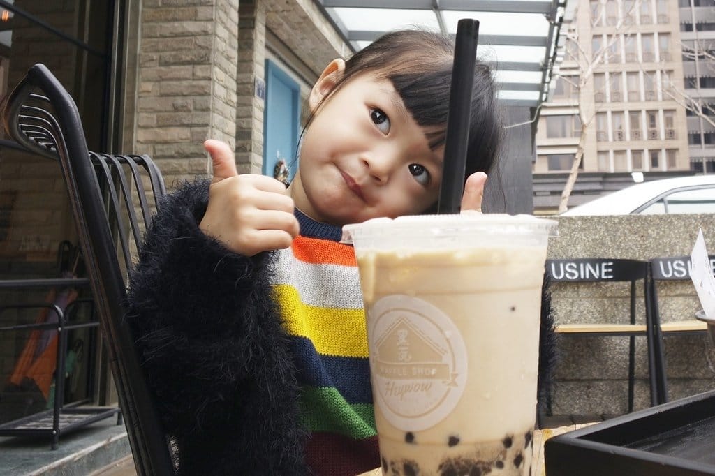 【好食分享】竹北下午茶推薦,黑瓦鬆餅(HEYWOW) 自製鬆餅、內餡,每一口都吃的到幸福滋味