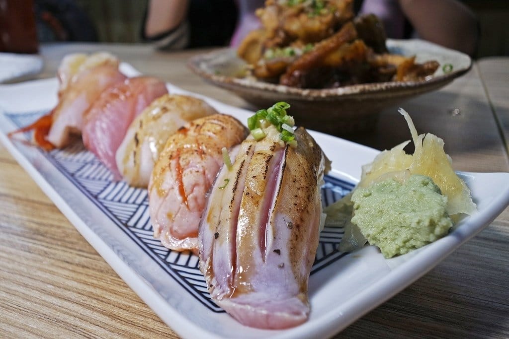 【好食分享】新竹東門市場,日本料理美食推薦,八庵魚河岸一代目,超狂的刺身、握壽司專門店