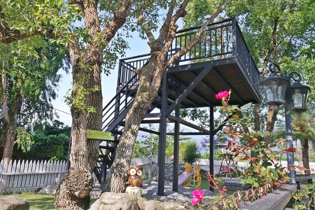 【住宿分享】國內旅遊,花蓮古拉民宿包棟,家庭親子旅遊住宿推薦,庭院烤肉、歡唱ktv、田園腳踏車