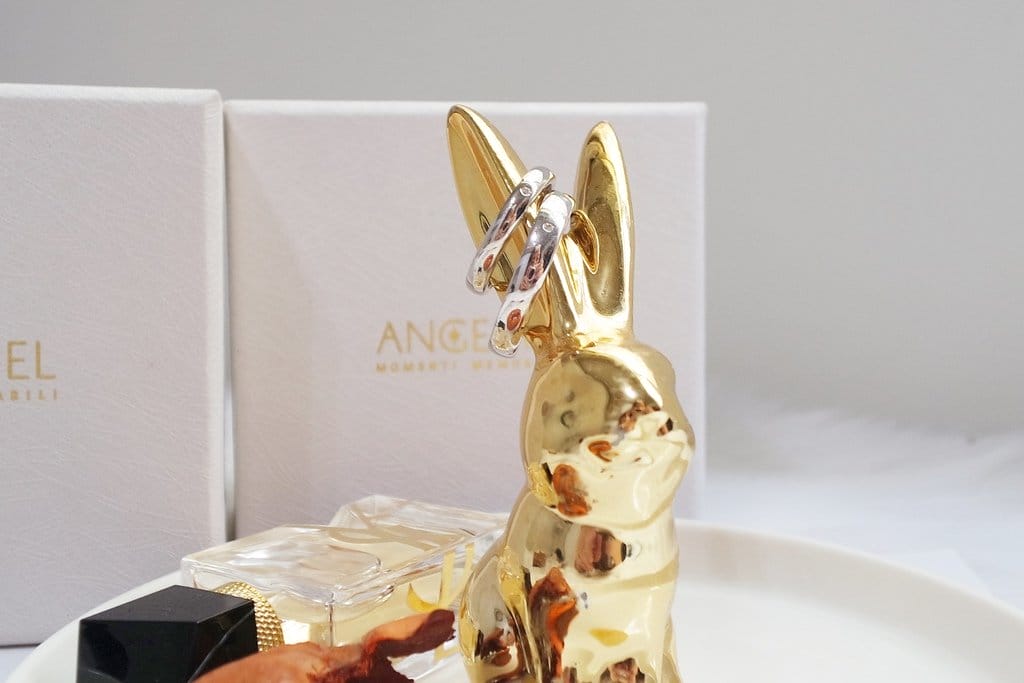 【生活分享】甜蜜七周年紀念,天然鑽石對戒,情人節禮物、求婚告白,Angemiel安婕米,訂婚戒指推薦