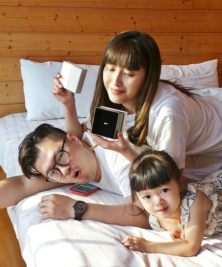 【生活分享】甜蜜七周年紀念,天然鑽石對戒,情人節禮物、求婚告白,Angemiel安婕米,訂婚戒指推薦