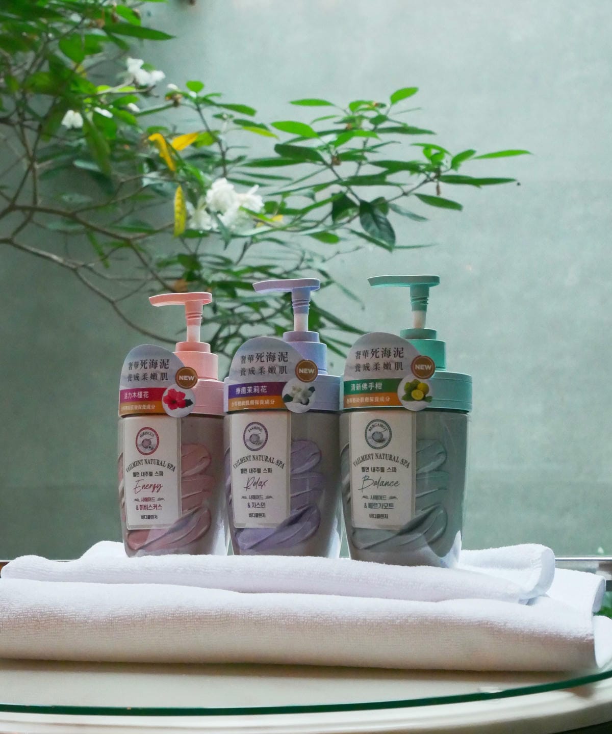 【韓國LG生活健康】ON THE BODY VEILMENT SPA 死海泥沐浴乳,清潔推薦,在家也能輕鬆享受SPA等級芳香沐浴