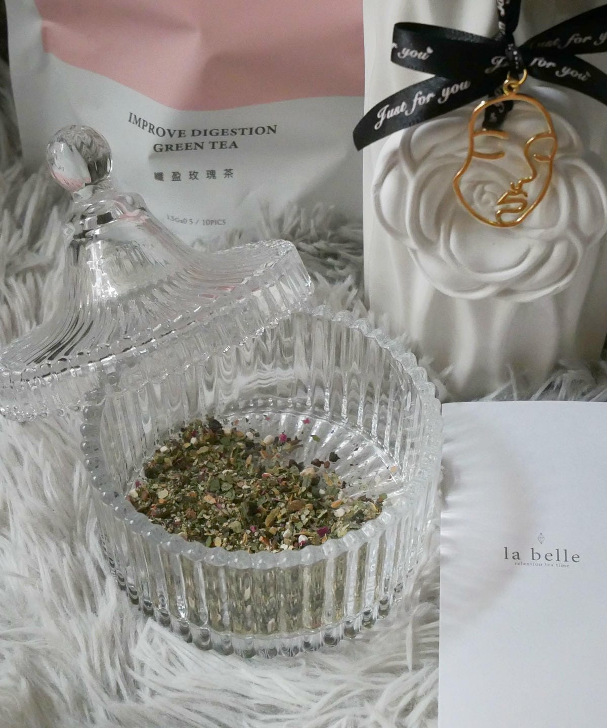【La Belle拉蓓】GMP生技大廠生產,精選漢方食材,體驗不一樣的飲茶生活,亮妍玉竹茶,纖盈玫瑰茶