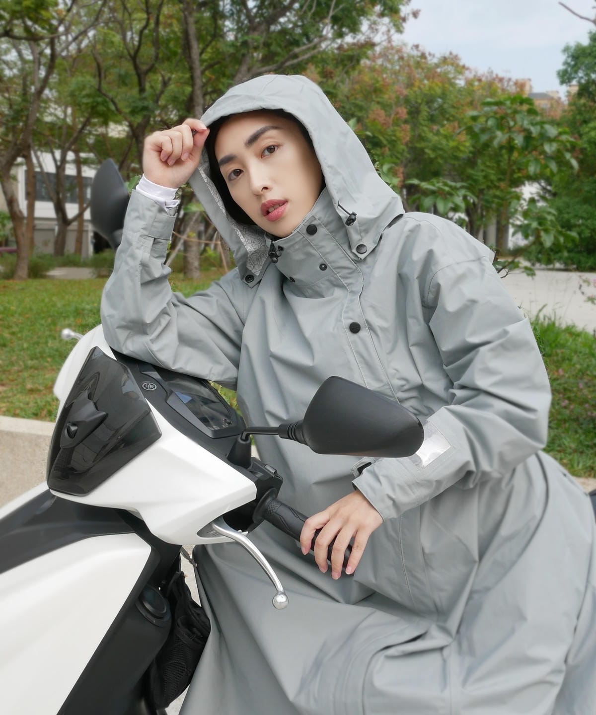 【MORR】Slashie斜前開雨衣3.0,專為雨天設計,機車騎乘必備,一件式機能雨衣推薦,讓你在雨天也能擁有時尚品味