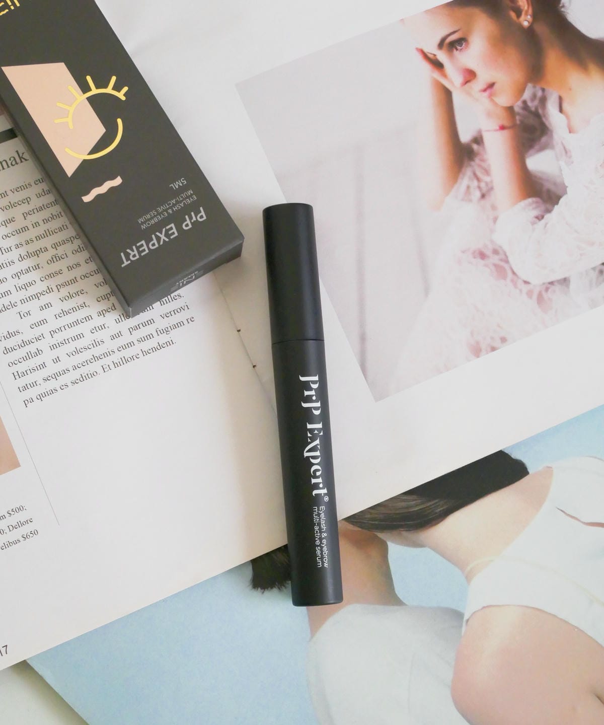 【ENIE 雅如詩】PrP 胜肽睫毛眉毛滋養液,眼部居家保養推薦,打造英氣個性野生眉與濃密睫毛