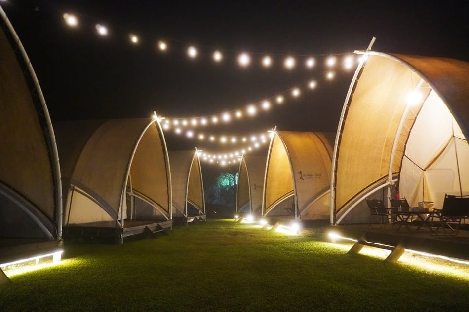 【蟬說：霧語】全新豪華露營區住宿,新竹五峰鄉白蘭部落,夢幻豪