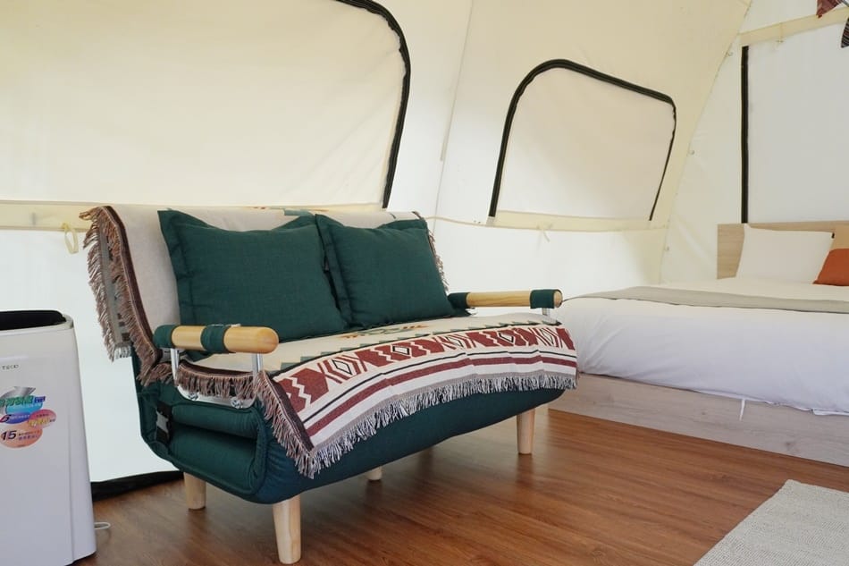 【蟬說：霧語】全新豪華露營區住宿,新竹五峰鄉白蘭部落,夢幻豪