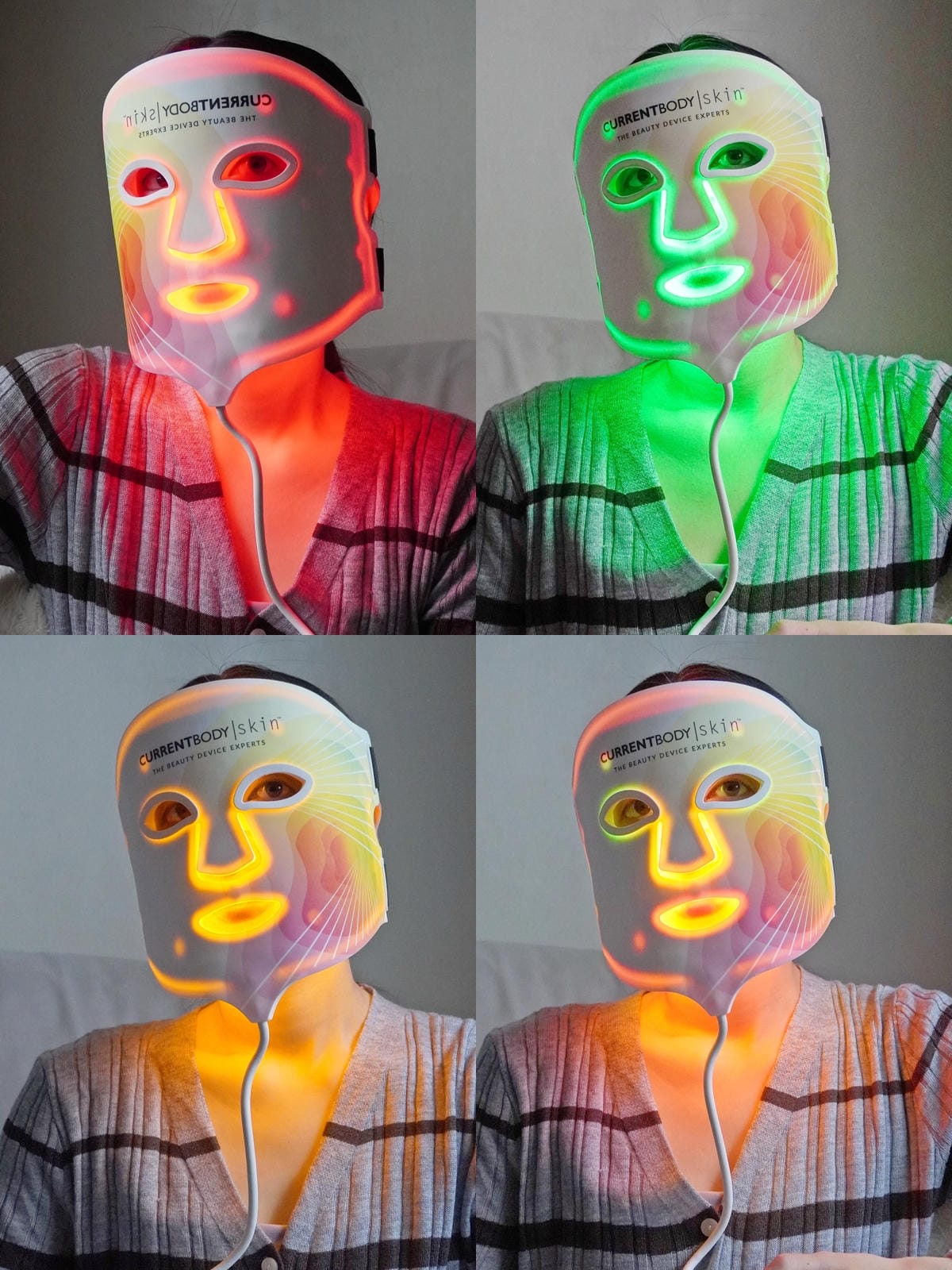 【CurrentBody】在家輕鬆保養美容儀推薦,CurrentBody Skin 4合1 LED 光療面膜儀&CurrentBody Skin 水凝膠面膜