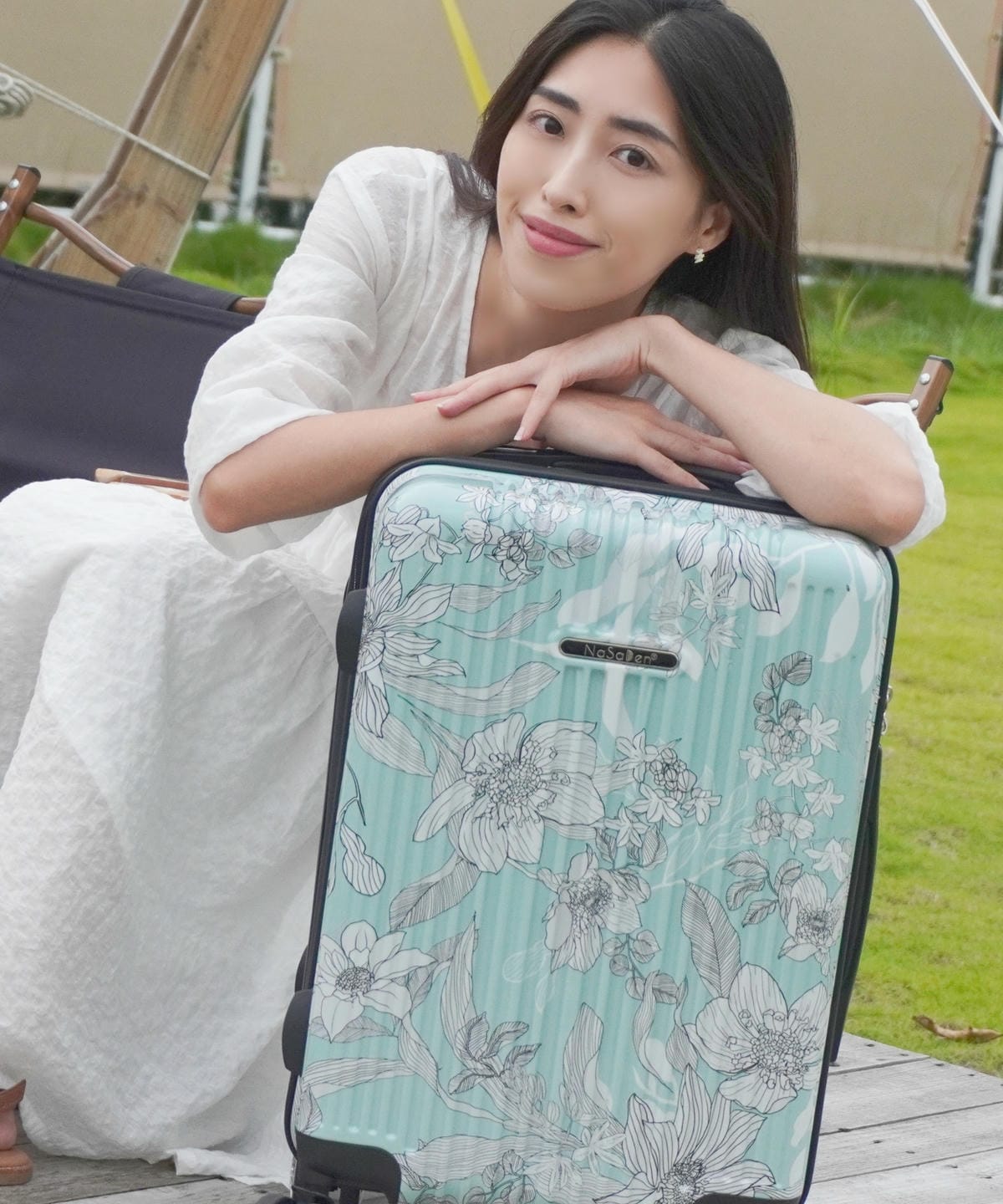 【旅遊必備】LHS采寓生活館,二代版 毓 NaSaDen納莎登新無憂 Toilette淡香系列,德國小尺寸行李箱22吋,登機箱推薦