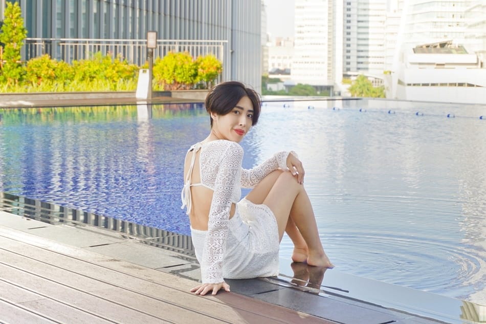 【台北漢來大飯店】全新吃到飽品牌「島語自助餐廳」,無邊際泳池 【台北漢來大飯店】全新吃到飽品牌「島語自助餐廳」,無邊際泳池