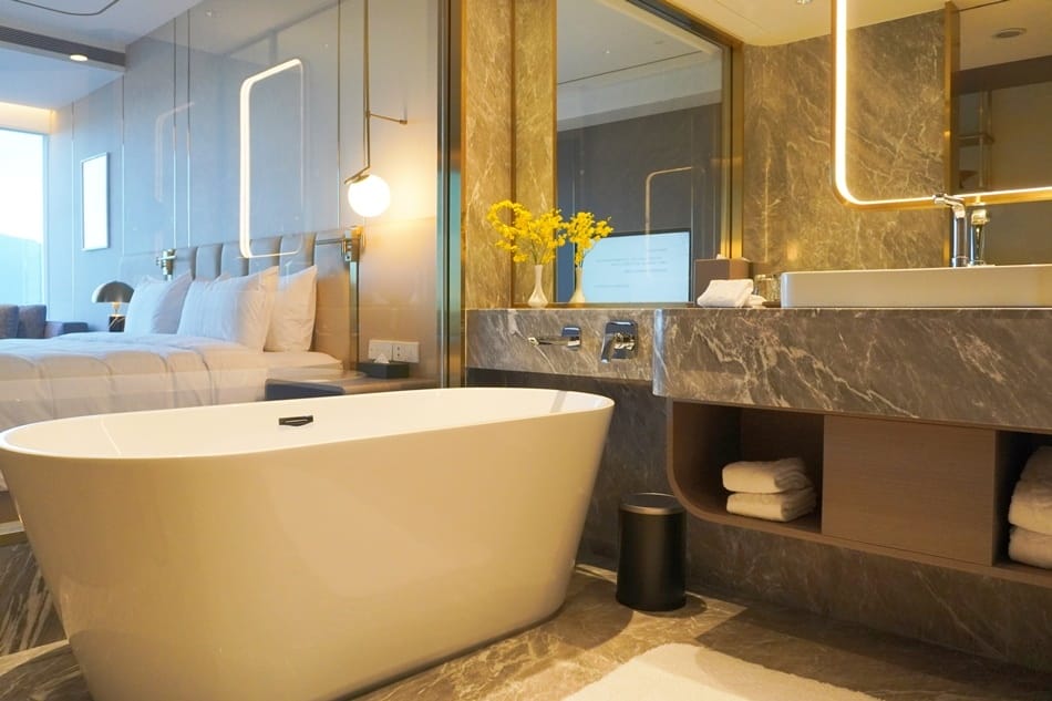 【台北漢來大飯店】全新吃到飽品牌「島語自助餐廳」,無邊際泳池 【台北漢來大飯店】全新吃到飽品牌「島語自助餐廳」,無邊際泳池