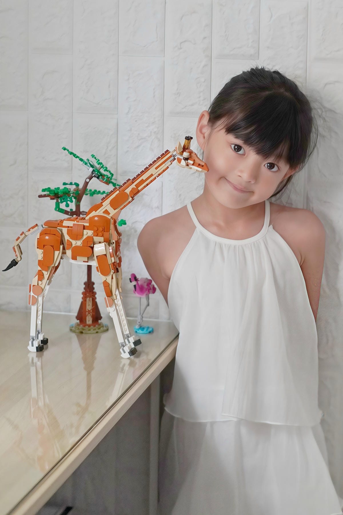 【BRICKPAPA】LEGO Wild Safari Animals 野生動物園動物 3 合 1 盒組,長頸鹿,獅子,瞪羚,樂高積木推薦