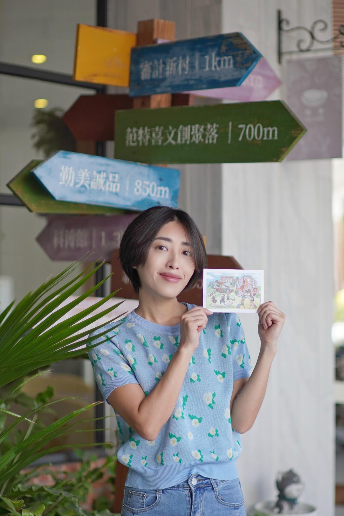 【綠宿行旅Green Hotel】台中草悟道住宿推薦，心之光牆，環保友善，提供小點心飲料，免費洗衣機